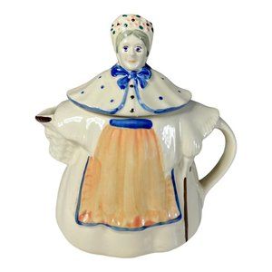 Granny Ann Ceramic Teapot‎ USA Shawnee